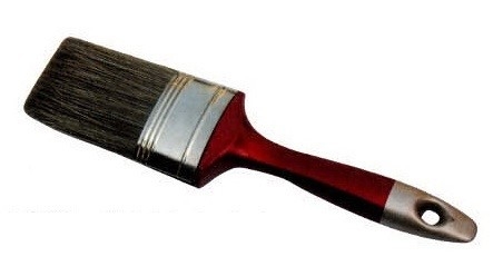 백색 강모 50mm를 가진 개인화된 폴리에스테 벽돌 페인트 붓
