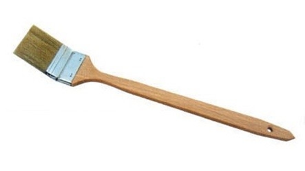 방열기 뒤에 그리기를 위한 백색 강모 직업적인 와니스 솔