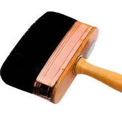 시민 우스터 블랙 차이나 강모 퍼디 블랙 강모 페인트 브러시