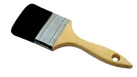 까만 두꺼운 강모 페인트 붓 2" 3" 4" OEM