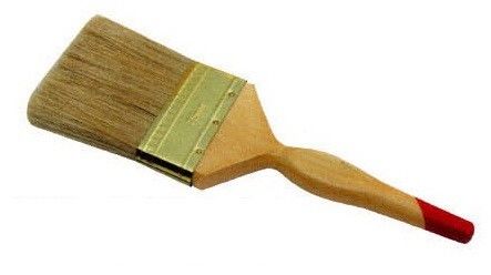 합성 섬유 브리스지 페인트 브러쉬 고객 요구 사항에 따라 6 인치 손잡이 길이가