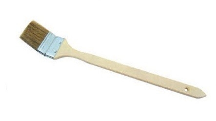 2inch 3inch 라디에이터 페인트 브러시 구부러진 핸들