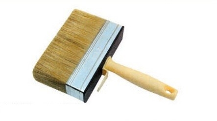 단단한 백색 강모 집 페인트 붓 7cm 10cm 12cm