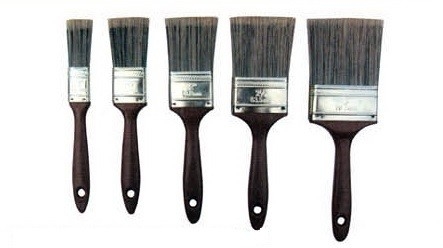 짧은 합성 필라멘트 솔 Chippy 페인트 붓 10mm 20mm 30mm