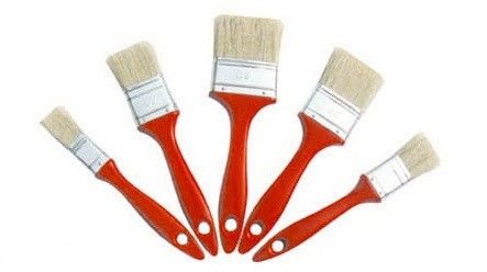 3 인치 브러시 너비 외관 벽 페인트 브러시 나무 손잡이 큰 표면과 외관 벽에 부드러운 커버에 이상적입니다